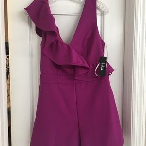lulus purple jumpsuit